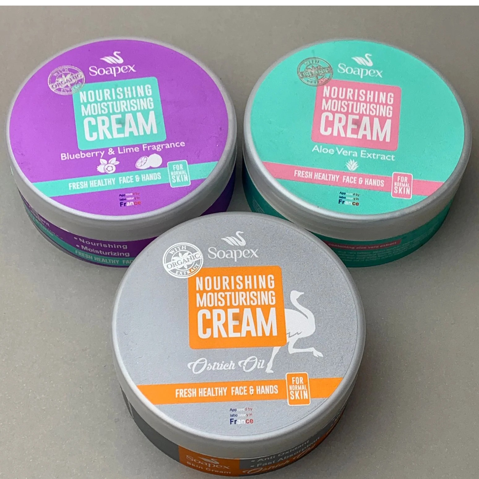 SOAPEX NOURISHING  CREAM  BLUEBERY & LIME 90ml