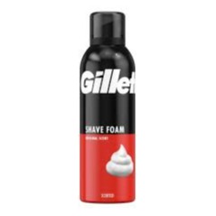 GILLETTE SHAVE FOAM ORIGINAL SCENT 200ML ALF