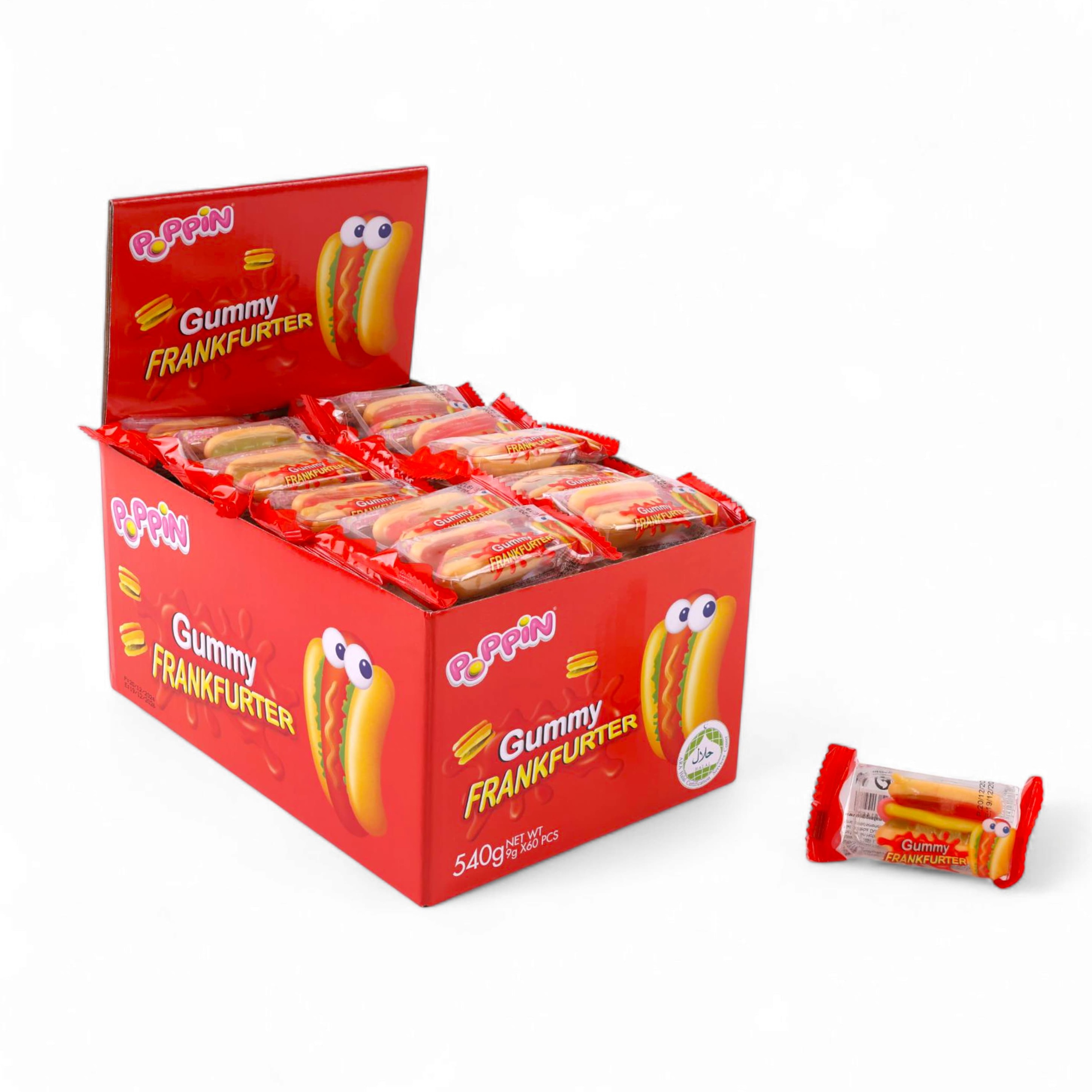 POPPING JELLY GUMMY FRANK 9G (60PCS)