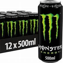 MONSTER ENERGY DRINK 500ML
