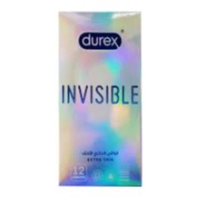 DUREX CONDOMS INVISIBLE 12 PC