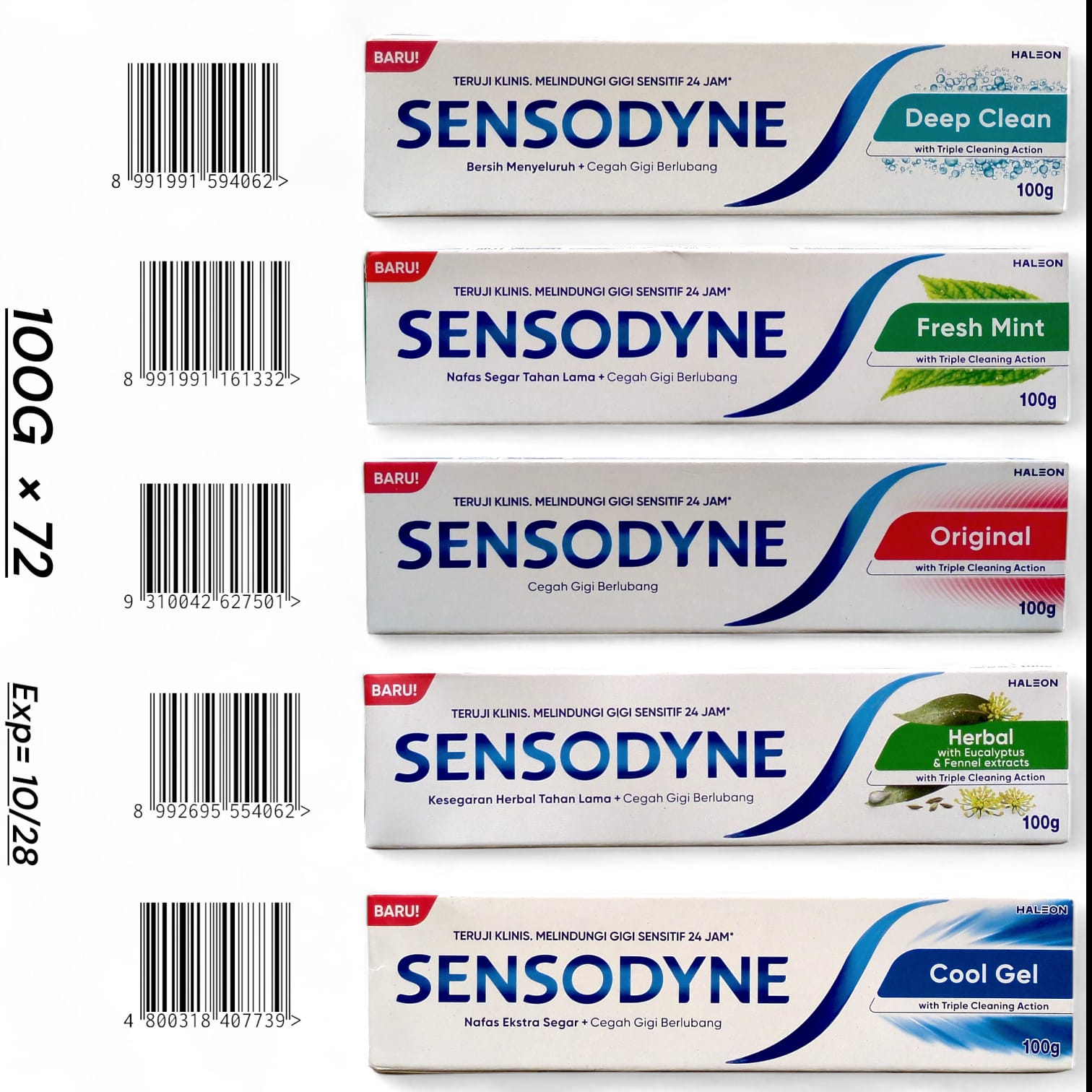 SENSODYNE TOOTH PASTE 100G   ALF(INDO)