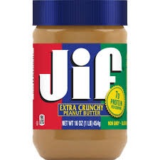 JIF EXTRA CRUNCHY PEANUT BUTTER BLUE(454gram)