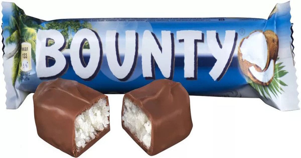BOUNTY CHOCLATE 50 GRAM (24PC BOX )