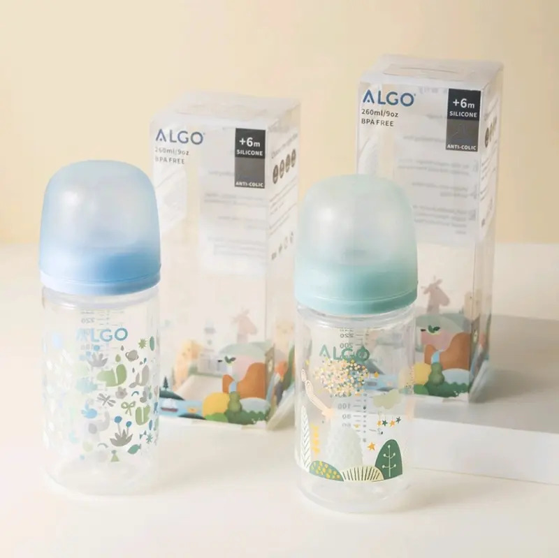 ALGO FEEDER 260ML 9 OZ WITH BIG NIPPLE