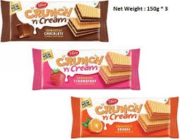 TIFFANY CRUNCH CREAM WAFER 135G ALF