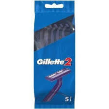 GILLETTE 2 SIMPLE RAZOR (5PCS)