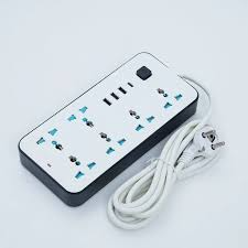 CHINA EXTENSION GOOD TUMH 6 SOCKT 3 USB 1 CT WITH 2 COLOUR