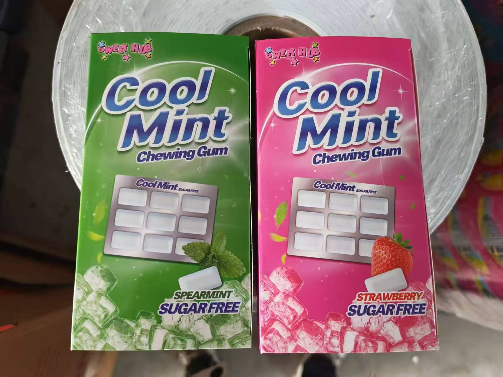 REGULAR COOL MINT BUBBLE GUM (20PCS)