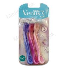 GILLETTE VENUS RAZOR 3 COLORS (3PCS)