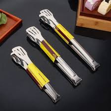 STRONG & DURABLE STAINLESS STEEL HEAVY TONG