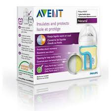 Glass Bottle Sleeve (Grey)  FEDER COVER - Philips Avent