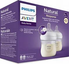 PHILIPS AVENT NATURAL FEEDING BOTTLE 125ML 2PCS