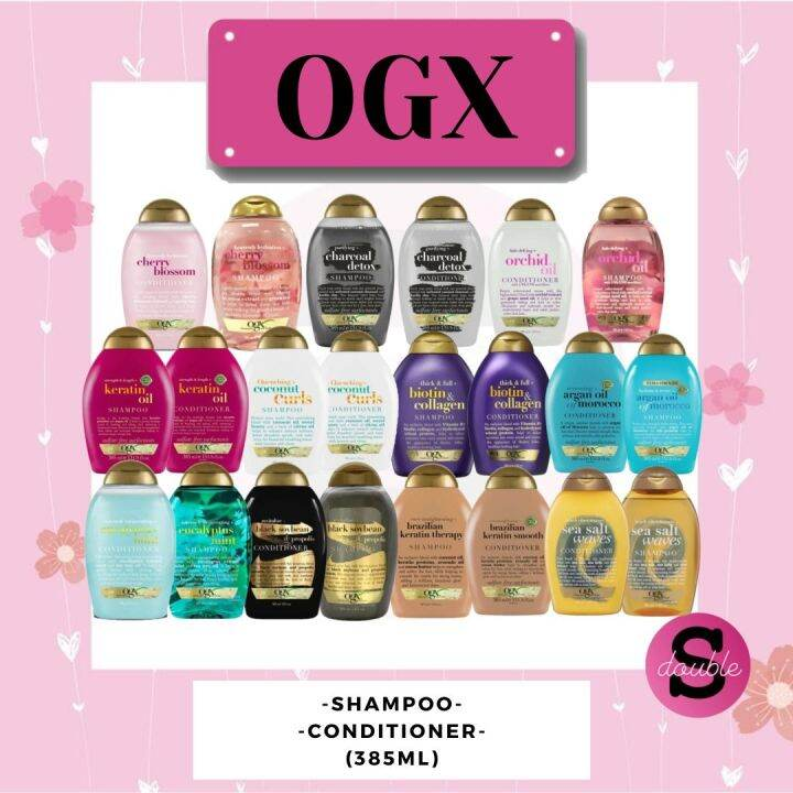 OGX SHAMPOO &CONDITIONER 385ML