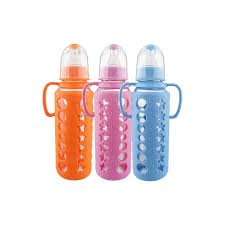 POTATO BPA FREE GLASS FEEDER LSR 240ML F8652