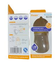 POTATO BPA FREE GLASS FEEDER LSR 120ML F4652
