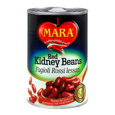 MARA RED KIDNEY BEANS FAGIOLI ROSSI LESSATI 400G