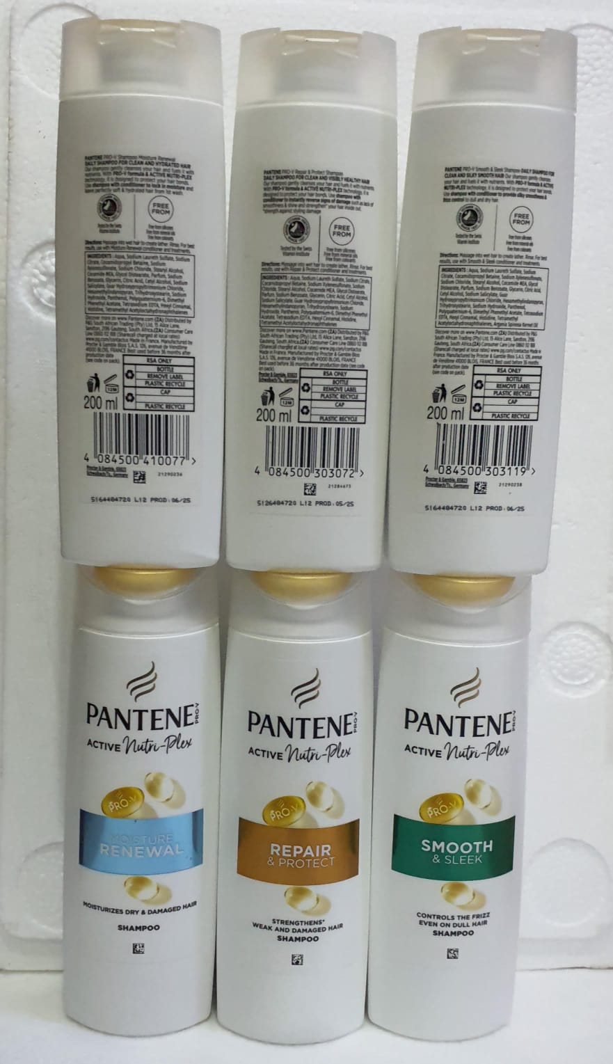 PANTENE SHAMPOO 200ML & 190ML ALF