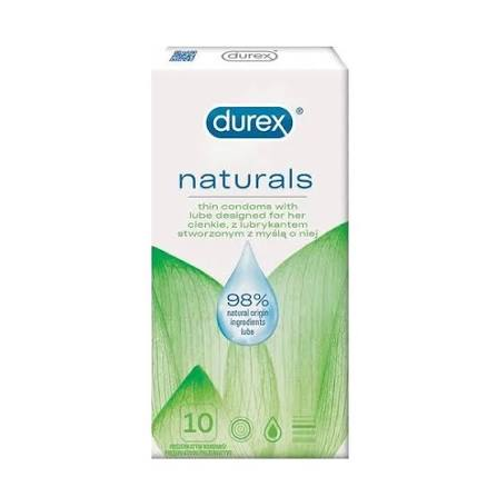 DUREX CONDOMS NATURALS 10PCS