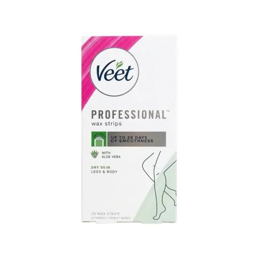 VEET PROFFESSIONAL WAX STRIPS 20WAX STRIPS