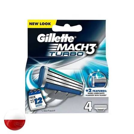 GILLETTE MACH3 4 BLADE