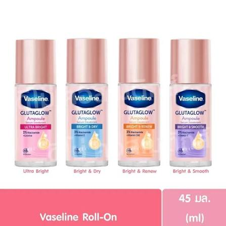 VASELINE GLUTA GLOW  ROLL ON 45ML ALF
