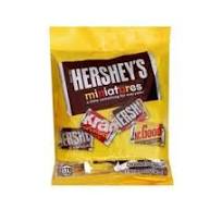 HERSHEYS MINIATURES POUCH 136G