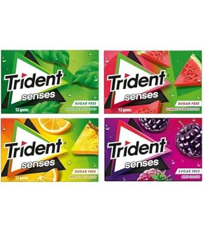 TRIDENT SENSES 23 GRAM ALL FLAVOR