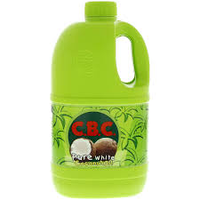 C B C BRAND PURE WHITE COCONUT OIL 1 LITER