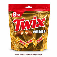 TWIX CHOCOLATE MINIS POUCH 180G
