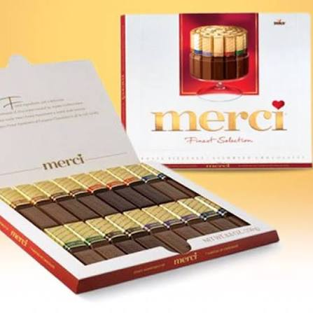 MERCI CHOCLATE 250GRAM